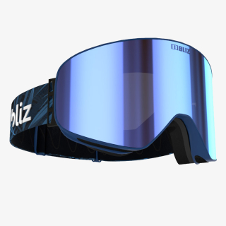 BLIZ GOGGLES FLOW BLUE M12 