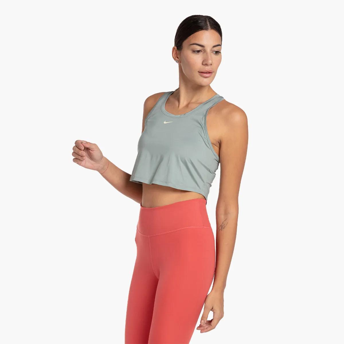 Nike W NK ONE DF CROP TANK NVLTY 